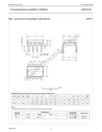 SA5212AD/01 Datasheet Page 17