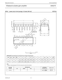 SA5219D Datasheet Page 15