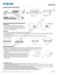 SA56-11EWA Datasheet Page 4