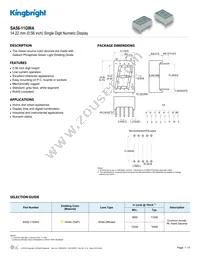 SA56-11GWA Datasheet Cover