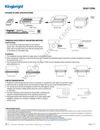 SA56-11GWA Datasheet Page 4