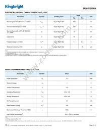 SA56-11SRWA Datasheet Page 2