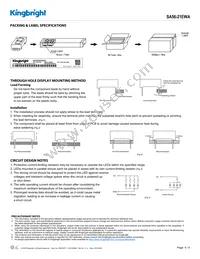 SA56-21EWA Datasheet Page 4