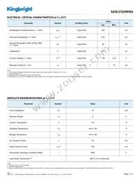 SA56-21SURKWA Datasheet Page 2