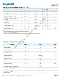 SA56-21YWA Datasheet Page 2