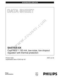 SA57000-30D Datasheet Cover