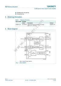 SA58671UK Datasheet Page 2