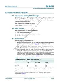 SA58671UK Datasheet Page 20