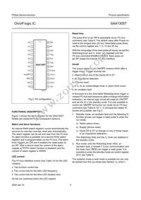 SAA1305T/N1 Datasheet Page 5