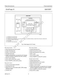 SAA1305T/N1 Datasheet Page 6