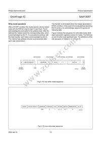 SAA1305T/N1 Datasheet Page 13
