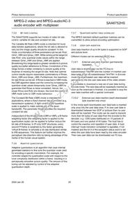 SAA6752HS/V103 Datasheet Page 20