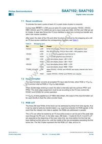 SAA7103E/V4 Datasheet Page 9