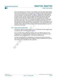 SAA7103E/V4 Datasheet Page 18
