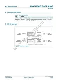 SAA7109AE/V1/G Datasheet Page 5