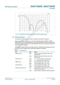 SAA7109AE/V1/G Datasheet Page 20