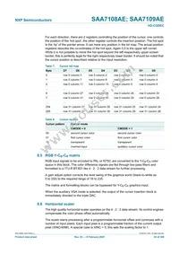 SAA7109AE/V1/G Datasheet Page 22
