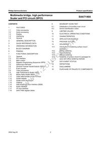 SAA7146AH/V4 Datasheet Page 2