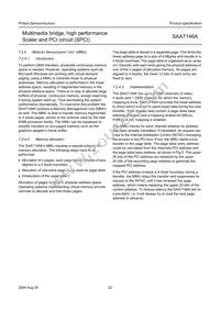 SAA7146AH/V4 Datasheet Page 22