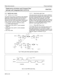SAA7324H/M2B Datasheet Page 22