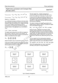 SAA7377GP/M1 Datasheet Page 23