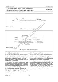 SAA7826HL/M1A Datasheet Page 17