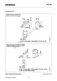 SAE800FKLA1 Datasheet Page 14