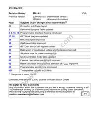 SAF-C161JI-LF CA Datasheet Page 4
