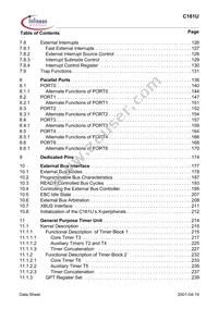 SAF-C161U-LF V1.3 Datasheet Page 6