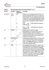 SAF-C161U-LF V1.3 Datasheet Page 19