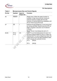 SAF-C165UTAH-LF V1.3 Datasheet Page 22