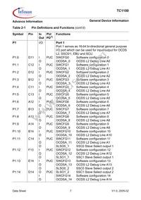 SAF-TC1100-L150EB BB Datasheet Page 13