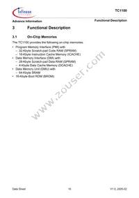 SAF-TC1100-L150EB BB Datasheet Page 22