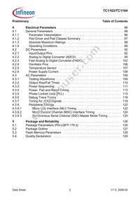 SAF-TC1164-128F80HL AB Datasheet Page 6
