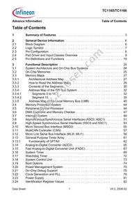 SAF-TC1165-192F80HL AA Datasheet Page 5