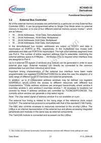 SAF-XC164D-32F40F BB Datasheet Page 23