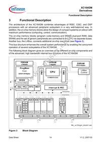 SAF-XC164GM-16F40F BA Datasheet Page 16