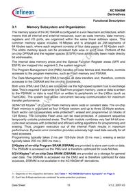 SAF-XC164GM-16F40F BA Datasheet Page 17