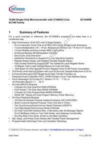 SAF-XC164KM-16F40F BA Datasheet Page 6