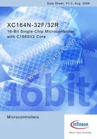 SAF-XC164N-32F40F BB Datasheet Cover