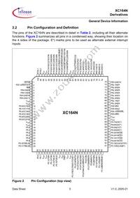 SAF-XC164N-8F40F BB Datasheet Page 10