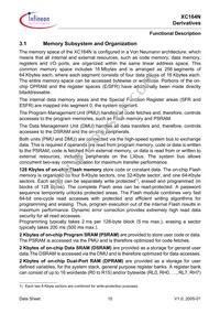 SAF-XC164N-8F40F BB Datasheet Page 20