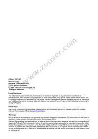 SAF-XC164SM-16F40F BA Datasheet Page 2