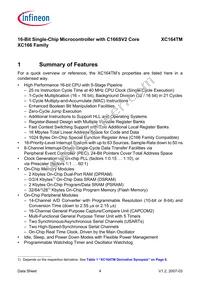 SAF-XC164TM-16F40F BA Datasheet Page 6