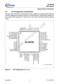 SAF-XC164TM-16F40F BA Datasheet Page 10