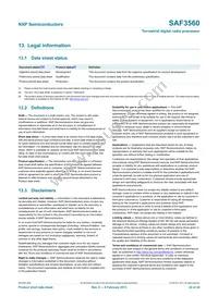 SAF3560HV/V1103 Datasheet Page 22