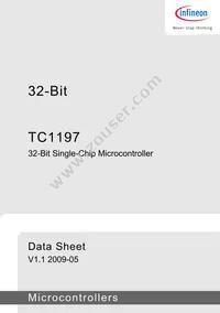 SAK-TC1197-512F180E AC Datasheet Page 3