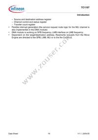 SAK-TC1197-512F180E AC Datasheet Page 23