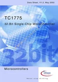 SAK-TC1775-L40E BA Datasheet Cover