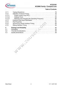 SAK-XC2210U-8F40R AA Datasheet Page 6